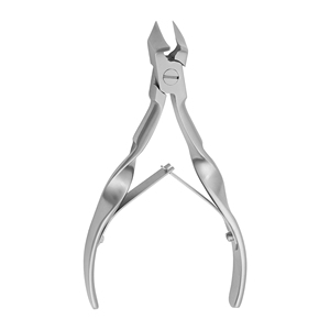 Coupe-ongles professionnel personnalisable en acier inoxydable, double ressort, ouverture large, logo personnalisé, Stahlmann Nails - Product Image 1
