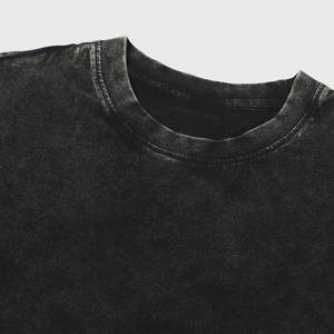 Camisetas de Hombre con Lavado Ácido, Cuello Redondo, Manga Corta, Tejidas, 100% Algodón, Ecológicas, Estilo Vintage, del Mejor Fabricante de Pakistán, 2025 - Product Image 6