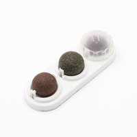 Balle rotative à la catnip, friandises et snacks pour chatons et chats d'intérieur, jouets interactifs pour chatons en pleine dentition, ensemble d'outils de vente en gros