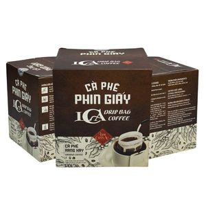 Sac d'égouttage au meilleur prix de la société vietnamienne Café aromatisé et caféiné Emballage personnalisé certifié ISO HACCP pour les cadeaux - Product Image 1