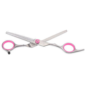 Tijeras de pelo de etiqueta privada personalizadas recién llegadas, hoja de acero inoxidable con mango de cerámica, herramienta de belleza a precio competitivo - Product Image 2