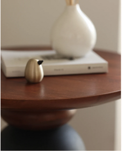 Solid Wood Perisi Side <b>Table</b> Modern Accent End <b>Table</b> For Living Room Bedroom Home Decor Furniture - Product Image 3