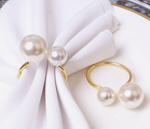 Rond de serviette en argent haut de gamme pour accessoires de salle à manger mariage et événement Table pièce maîtresse porte-serviettes décoration vaisselle - Product Image 2