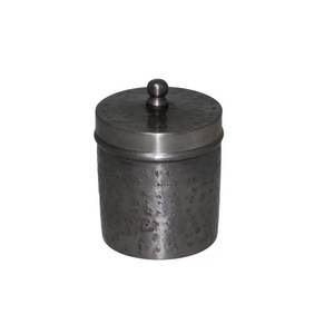 Attractive Design Brass Gold Color Iron Metal Round Shape <b>Storage</b> <b>Box</b> <b>With</b> <b>Lid</b> Use for Kitchenware Tabletop Decorative <b>Box</b> - Product Image 3