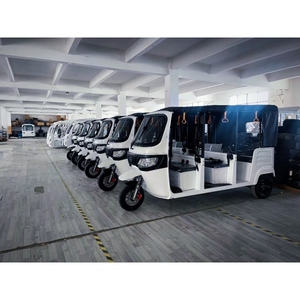 Tricycle EEC pour passagers, batterie au lithium puissante, service OEM ODM, nouveau design, tuk-tuk électrique avec cabine, 6 places - Product Image 2