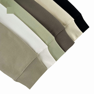 เสื้อฮู้ดซิปขนแกะของผู้ชายผ้าฝ้าย100% ขนาดใหญ่พิเศษโลโก้แบบกำหนดเองระบายอากาศได้ดีและกันรอยยับสำหรับฤดูหนาว - Product Image 4