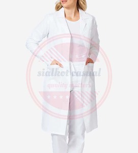 Uniforme de Hospital de manga larga de algodón, bata de laboratorio, abrigos médicos profesionales, ropa de Hospital de laboratorio para hombres y mujeres - Product Image 6