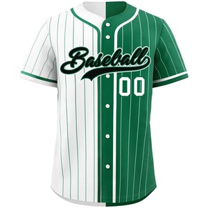 Team Baseball Jersey Custom Button <b>Mesh</b> Shirt Breathable Quick Dry Softball Uniform Tackle Twill Embroidered Letters <b>Plus</b> <b>Size</b> - Product Image 3