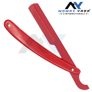 Cuchilla de Acero Inoxidable Personalizada, Soporte para Maquinilla de Afeitar, Cuchillo Plegable de Borde Recto, Turco - Product Image 5