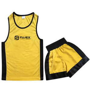 Pantalones cortos de chaleco de boxeo personalizables de alta calidad Patrón de impresión único Diseño popular Productos de boxeo de precio barato personalizados - Product Image 2