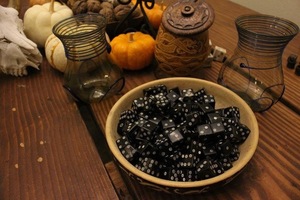 Dados de Cuerno de Búfalo Natural, Ecológicos y con Patrones de Grano Únicos para Juegos de Mesa de Rol, Alta Calidad - Product Image 5