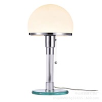 Lampe de table LED design nordique Wilhelm Wagenfeld Bauhau lampe de table lampes de bureau chambre lustre de chevet lampes de bureau LED en verre