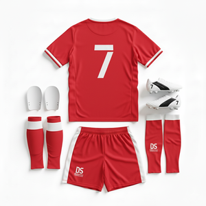 Kits d'uniformes de football de vêtements de sport fabriqués en usine Kits d'uniformes de football de haute qualité de couleur personnalisée pour adultes - Product Image 4