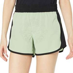Shorts Deportivos de Cintura Alta para Mujer, de Secado Rápido, con Forro de Malla y Bolsillos con Cremallera - Product Image 2