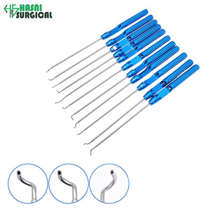 Instrumento de Artroscopia Hasni Surgical FH-167, Gancho Lasso de Acero Inoxidable para Anclaje de Suturas, Implantes Intervencionistas, con Certificación CE - Product Image 1
