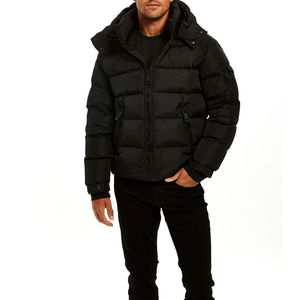Veste Safari Homme Haute Qualité Légère Imperméable Rembourrée en Coton pour l'Hiver Vente Chaude Modèle Classique Chaud Extérieur XS Devant - Product Image 1