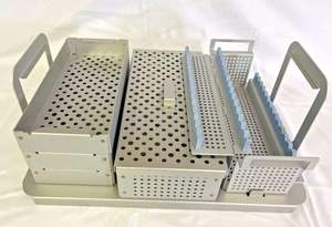 Đối xứng phẫu thuật B <span class=keywords><strong>shutt</strong></span> <span class=keywords><strong>arthroscopy</strong></span> khay 15 dụng cụ chèn thép không gỉ trường hợp khử trùng cho bệnh viện sử dụng arth giá - Product Image 2