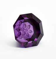 Alexandrite de laboratoire Pierre précieuse en vrac sculptée à la main Octogone Pierre taillée en forme de poire pour la fabrication de colliers et de bijoux Facettes et calibrées