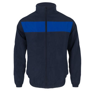 Survêtement de sport d'hiver pour homme, design personnalisé, polaire thermique léger, col montant, vêtements d'entraînement - Product Image 2