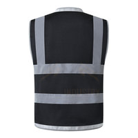 Chaleco de Seguridad para Hombre de Alta Visibilidad, Ligero y de Alta Calidad, Transpirable, de Secado Rápido, Nailon/Poliéster, Ropa de Trabajo Cómoda