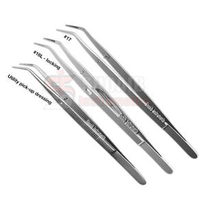 Pinzas Meriam de 6 \ ", fórceps manuales para instrumentos quirúrgicos dentales con bloqueo de Punta regular dentada, juego de limpieza de dientes para dentista - Product Image 5