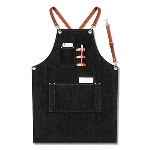 ผ้ากันเปื้อนสำหรับผู้ใหญ่ผ้ากันเปื้อนสำหรับร้านอาหารผ้ากันเปื้อนผ้าใบสำหรับใช้ในครัวแบบครอสส์เชฟบาริสต้าสำหรับสตูดิโอ - Product Image 3