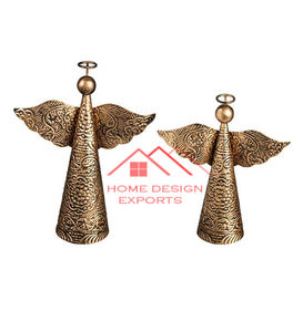 Adorno decorativo de Navidad Metal Hierro Galvanizado Adorno decorativo de Navidad Escultura de mesa - Product Image 5