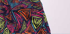 <b>Men's</b> High Quality 100% Cotton Beach <b>Shorts</b> Printed Board Hot <b>Shorts</b> Swimwear with Drawstring Closure Knitted Weaving Method - Product Image 5