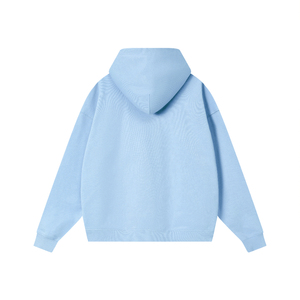 Sudadera con Capucha de Alta Calidad para Hombre, Corte Regular, Felpa Gruesa, Hombros Caídos, Personalizable, Lisa, para Invierno, de Algodón/Poliéster - Product Image 5