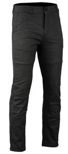 D-Ride Moto Biker Jeans Noir Protection Moto Respirant Séchage Rapide Mélange Polyester/Coton Logo Personnalisé pour la Conduite Masculine - Product Image 6