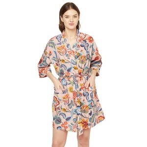 New Traditional 2024 Night Wear <b>Pyjama</b> Set <b>Pyjamas</b> Dress Sleepwear Printed Kimonos - Product Image 4