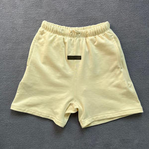 Shorts pour hommes écologiques en toile de style French Terry, décontractés, amples, à séchage rapide, respirants, taille haute, pour les activités sportives de rue - Product Image 2