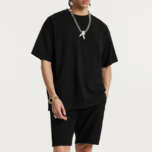 Venta al por mayor Fabricante de camisetas Camiseta simple de gran tamaño Streetwear Camisetas para hombres - Product Image 1