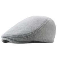 Gorra de Golf Unisex Estilo Británico, Gorra Plana con Visera, Suave y Sólida, para Deportes al Aire Libre, Venta al Por Mayor