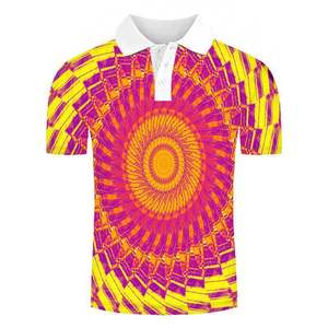 Super Promotion 2026 : Chemises de Golf Homme en Gros, Impression Numérique, Séchage Rapide, 100% Polyester - Product Image 5