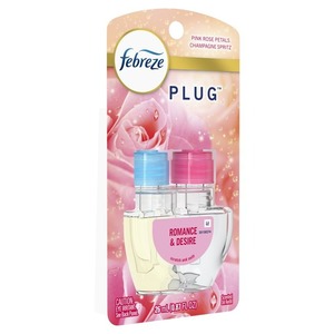 Recambio de aceite de ambientador Febreze Odor-Fighting PLUG, pétalos de rosa, (1) .87 FL. Onzas. - Product Image 2