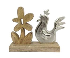 Flores artesanales de metal, venta al por mayor, suministros de decoración navideña, adorno de mesa para árbol de Navidad - Product Image 4