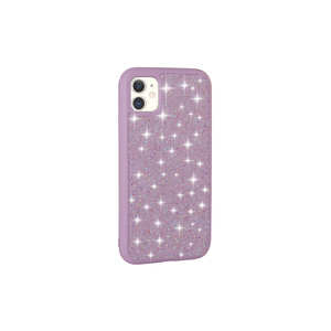 Funda Protectora para Teléfono con Diseño de Diamantes de Imitación de Lujo Netzy, Color Lila, para iPhone 11 y XR - Product Image 1