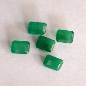 5x7mm tự nhiên zambian Emerald Đá emerald cắt lỏng hiệu chỉnh đá quý quý cho đồ trang sức nhẫn làm tại tốt nhất số lượng lớn giá - Product Image 3