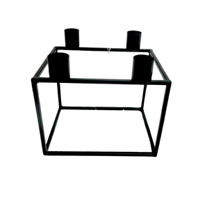 Precio al por mayor Hierro Color negro Acabado T Lite Titular Uso para Navidad Iluminación Decoración de mesa Hecho a mano - Product Image 2