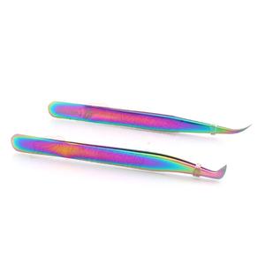 Pinzas de extensión de pestañas 3D Vetus Pinzas de colores múltiples y negros Pinzas de pestañas individuales bajo su propia marca - Product Image 3