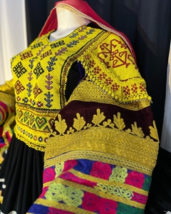 Vêtements traditionnels faits à la main robe afghane de haute qualité meilleur matériel Afghan Vintage femmes robes 0657 - Product Image 6