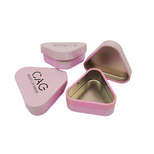 カスタム形状のサステナブルなパッケージ、金属製のリサイクル可能なキャンディボックス、高品質のブリキ製小型収納ケース（ジュエリーギフト用） - Product Image 4