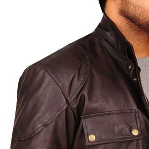 Chaqueta de carreras de motocicleta para hombre, chaqueta de cuero impermeable, totalmente personalizada, última colección - Product Image 2