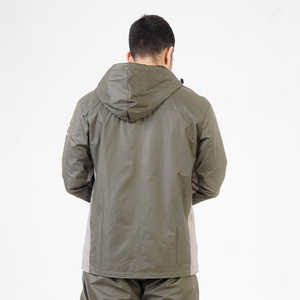 Top coton hommes vêtements sweats pull Streetwear survêtements Denim bouffée impression à capuche survêtement ensembles - Product Image 4