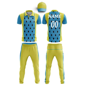 Uniforme de cricket vêtements d'entraînement léger respirant Durable confortable élégant tenue d'équipe personnalisée pour hommes femmes enfants Match - Product Image 5