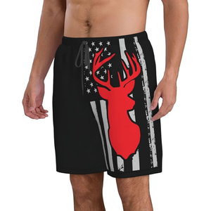 Vente en gros Short de plage imprimé par sublimation à quantité minimale de commande basse 100% polyester Maillots de bain personnalisés unisexes pour hommes avec poches Board Short - Product Image 6