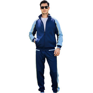 Survêtements 2 pièces Survêtements à fermeture éclair complète Jogging Ensemble de survêtements pour hommes Full Zip Long Sleeve Jogging Running Sweatsuits - Product Image 5