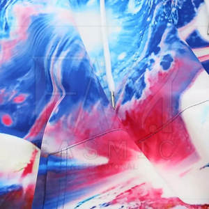 Fasmic Sport's 100% coton pull hommes poids lourd brodé surdimensionné à capuche solide motif imprimé hiver saison sweat - Product Image 6