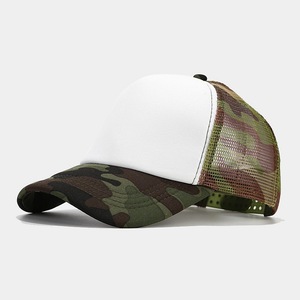 Sombreros de camionero de espuma de 5 paneles personalizados al por mayor para hombres gorras de malla de verano de alta calidad con impresión de logotipo personalizado - Product Image 5
